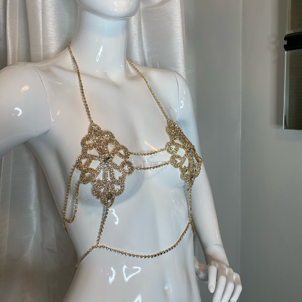 🆕RHINESTONE Chain Top - Picture 6 of 7